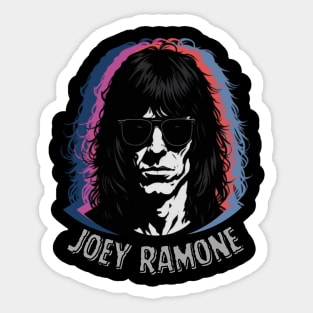 Joey Ramone artwork Sticker